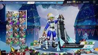 Frost Festival Boone and Snowboarder Rev in Rocket Arena