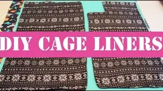 HOW TO: Make Critternation/ Ferretnation Cage Liners