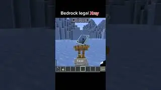 MINECRAFT c BEDROCK LEGAL XRAY MOMENT #minecraft #memes #gaming #music #xray #legal