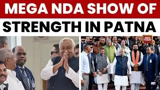 Nitish Kumar Takes Oath as Bihar CM for 10th Time, Joined by PM Modi and NDA Leaders | India Today