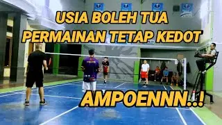 H.APIP/FIKRI VS IGUN/BAGAS..SMASH TERUSS..!#haphaptv #badmintonindonesia #bangjek