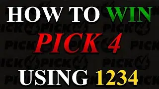HOW TO WIN PICK 4 with TRADITIONAL 1234!