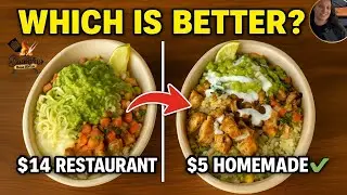 Better Than Chipotle? Homemade Chicken Bowl Taste Test & Full Review