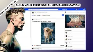 Build Your First Social Media Application in 2023 Using REACT JS  ||  Build The Best Clone in 2023