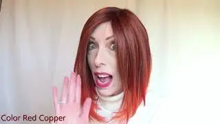 Taylor by Noriko in Red Copper wig review