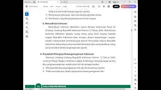 Naturalisasi Bisa dan Naturalisasi Istimewa