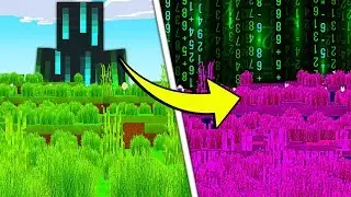 A Minecraft VIRUS took over my MC world (This isn't good)