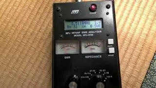７５歳の遊び62  7Mhzのモービルホイップとアルミ線を使って3．5Mｈｚに