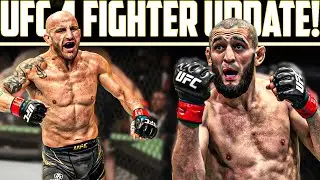 Khamzat Chimaev Got A HUGE BUFF! | NEW UFC 4 Fighter Update