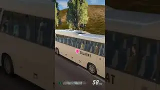 GSRTC BUS 🚌#viral #bus #busdriving #gsrtc  #gaming #buslover #gsrtcbus #driving #shorts