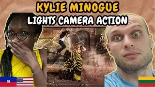 REACTION TO Kylie Minogue - Lights Camera Action (Music Video) | FIRST TIME HEARING