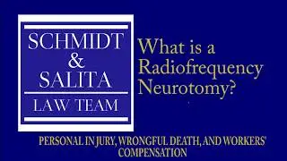 What is a Radiofrequency Neurotomy