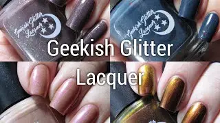 Geekish Glitter Lacquer | Valentine's Day Duos