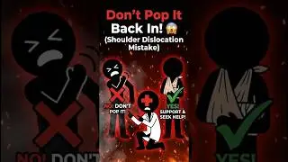 #21 Don't Pop It Back In! 😱 (Shoulder Dislocation Mistake)
