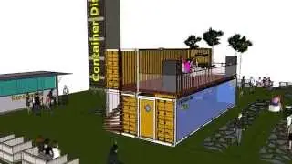 Discoteca Container Shelter Box Produzione Vendita Noleggio