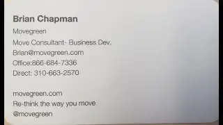 Move Green Movers