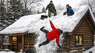 Urban Winter Nightmares Caught on Camera - Winter Crash #10
