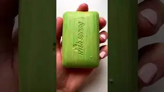 IRISH SPRING💚🙀 BEAUTIFUL SOAP CUTTING ASMR #asmr #soap #drysoap #satisfying #massage #soapcutting