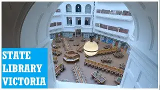 Melbourne City State Library Victoria Australia #melbourne #library #phoena