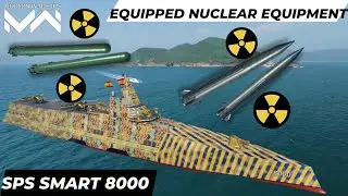 Modern Warships Smart 8000 - Equipped with DF12 & Mark45 Astor