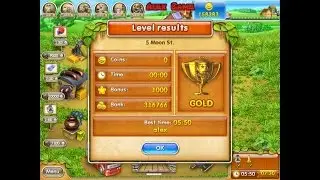Farm Frenzy 3 Russian Roulette (5 Moon St) only GOLD Веселая ферма 3 Русская Рулетка Лунная 5