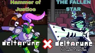 Hammer of Justice x THE FALLEN STAR (Deltarune & DR: Chapter Rewritten Mash-up)