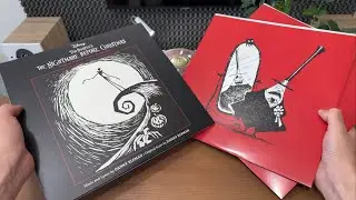 OST Nightmare Before Christmas Zoetrope Vinyl - Распаковка и обзор виниловой пластинки