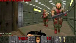 Doom 2 - Map 01 (Entryway) UV-Tank in 1:13
