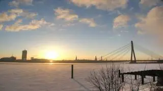 Riga timelapse HD