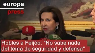 Robles a Feijóo: 