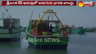 Sri Lankan Navy arrests five Indian fishermen, impounds boats
