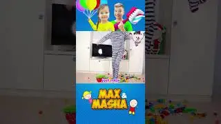 Baby Home Alone | Where Is Mommy and Daddy? | Max and Masha songs for kids #shorts #kidssongs