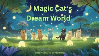 Волшебный кошачий мир снов 🌙🐱 | Сказка для глубокого сна и расслабления | Мяу-моменты