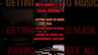 Which FNAF Has The Hardest First Night?