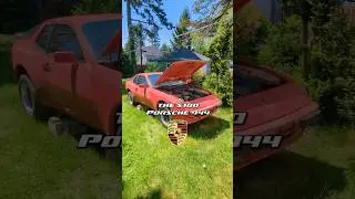 Porsche 944 Project Car first start of spring!  #porsche #diy