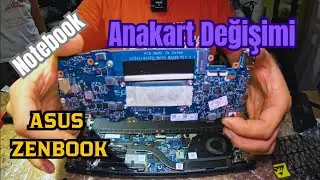 Asus Zenbook  UX325EA Anakart Değişimi | Motherboard Replacement