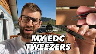 ★★★★★ EDC CIVIVI Tweezers Unboxing Review - Bob Terzuola - Tactical Precise Pinchers for First Aid