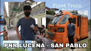 First Train Experience | PNR Quezon - Laguna Inter Provincial Commuter Line