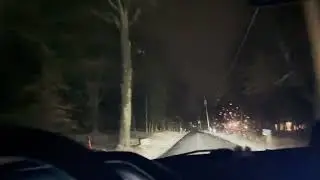 Rain to Ice and Snow&hellip; Quick Salt Run