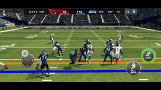 Playing Madden mobile 