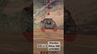 E25 vs 3 tanks #worldoftanks #wot