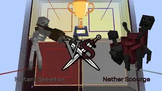 Mutant Skeleton vs Nether Scourge | Minecraft 1.16.5
