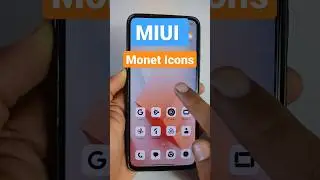 MIUI 14 Monet Icons is here 😍😍 #shorts #xiaomi #miui14
