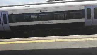 Southeastern Class 465 departs Depford for London Cannon Street