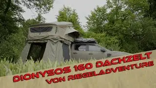 Riegeladventure Dionysos 160 Dachzelt Green Edition | Vorstellung Aufbau und Details | Eagle ontour