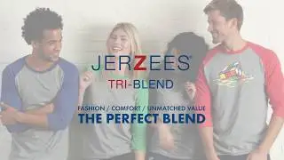 601RR: JERZEES&reg; TRI-BLEND