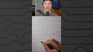 How To Draw A 3D Hand Illusion! #shorts