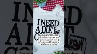 Diet Coke Sweatshirt - I Need A Coke Shirt #Diet #Coke #Dietcoke