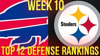 Top 12 Defense / ST  Rankings Week 10 Fantasy Football