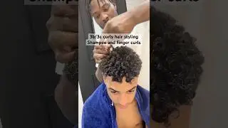3b/3c hair curling with fingers quick tutorial